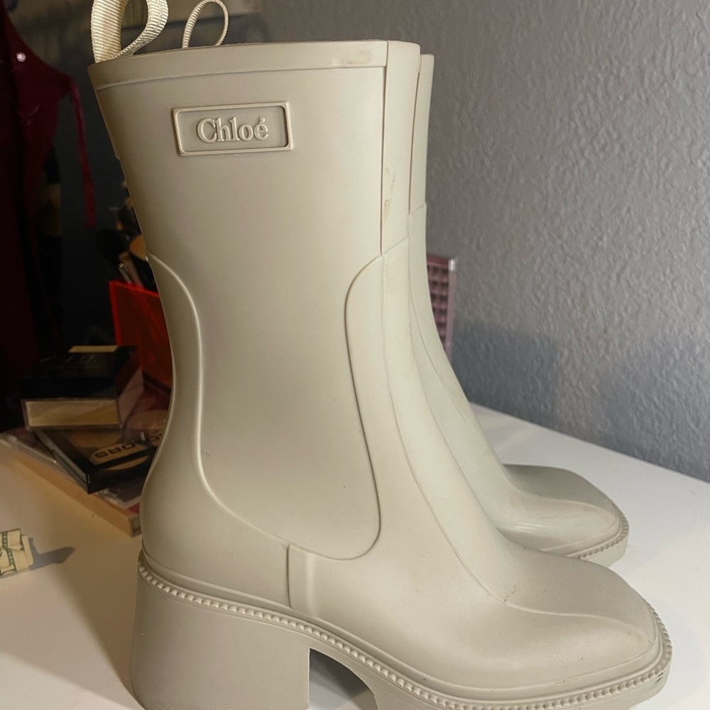 Chloe Cream Winter Boots